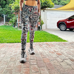 lululemon athletica Multicolor Camouflage Leggings